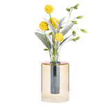Sainsbury's Home yellow bud vase arrangement faux flowers, UK version