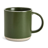 Sainsburys Habitat Matte Raw Edge Mug - Green- Buy online at McGrocer