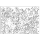 Mindfulness colouring book with 64 pages of intricate patterns, imported from the UK