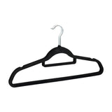 Habitat flock hangers pack of 3 black, imported from the UK