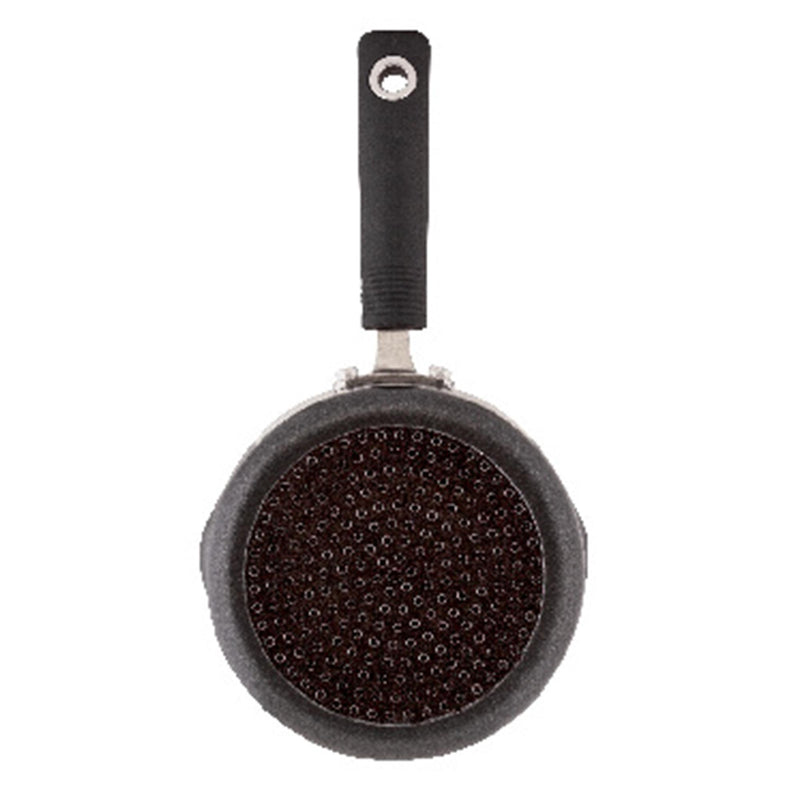 Habitat 14cm black aluminium milkpan, imported from the UK