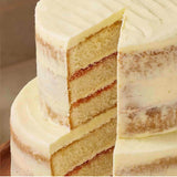 Sainsbury's two-tier vanilla naked cake 2.2kg, UK version
