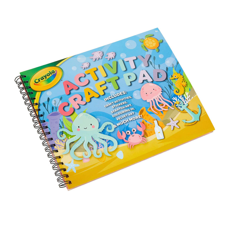 Crayola Kids Activity Craft Pad Spiral A4 - British product