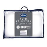 Silentnight Hotel Pillow Pair hollowfibre, UK version