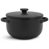 Sainsburys Habitat 2 Piece Stoneware Casserole Dish Set Black- Buy online at McGrocer