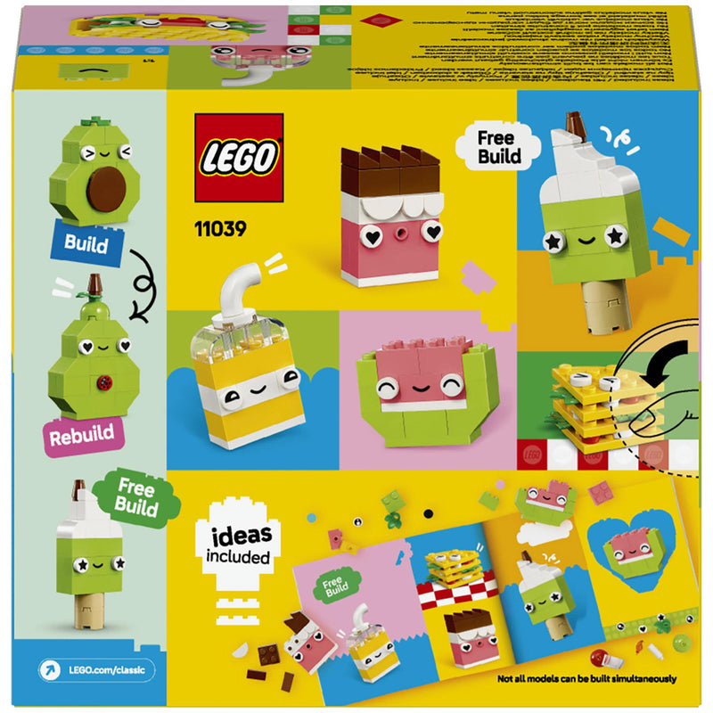 Creative Food-Themed Building Toy Set with 150 Pieces for Ages 4+