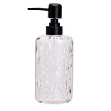 Habitat confetti glass soap dispenser 20cm, imported from the UK