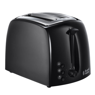 Sainsburys Russell Hobbs Textures 2 Slice Black Toaster- Buy online at McGrocer