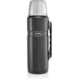 Sainsburys Thermos Stainless King Flask Gunmetal Grey Vacuum Insulated 1.2 Litre- Buy online at McGrocer