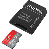 SanDisk Ultra 64GB microSDXC memory card, UK version