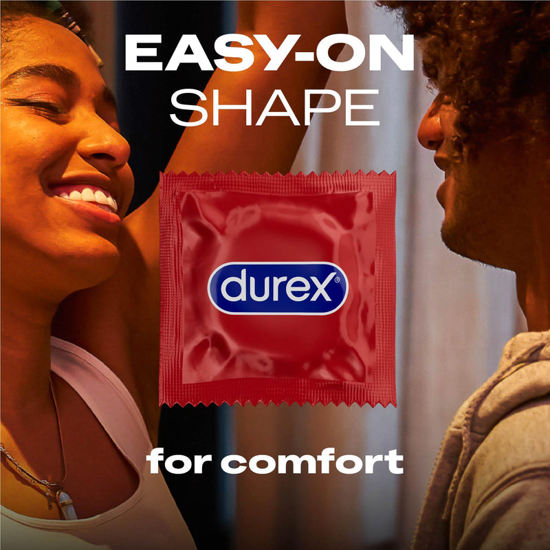 Durex Thin Feel transparent latex condoms 20 pack (British brand)