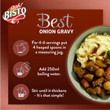 Bisto onion gravy granules 230g (British brand)