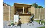 Argos Forest Garden Shiplap Pent Garden Bar Outdoor Bar 6 x 3ft- Buy online at McGrocer