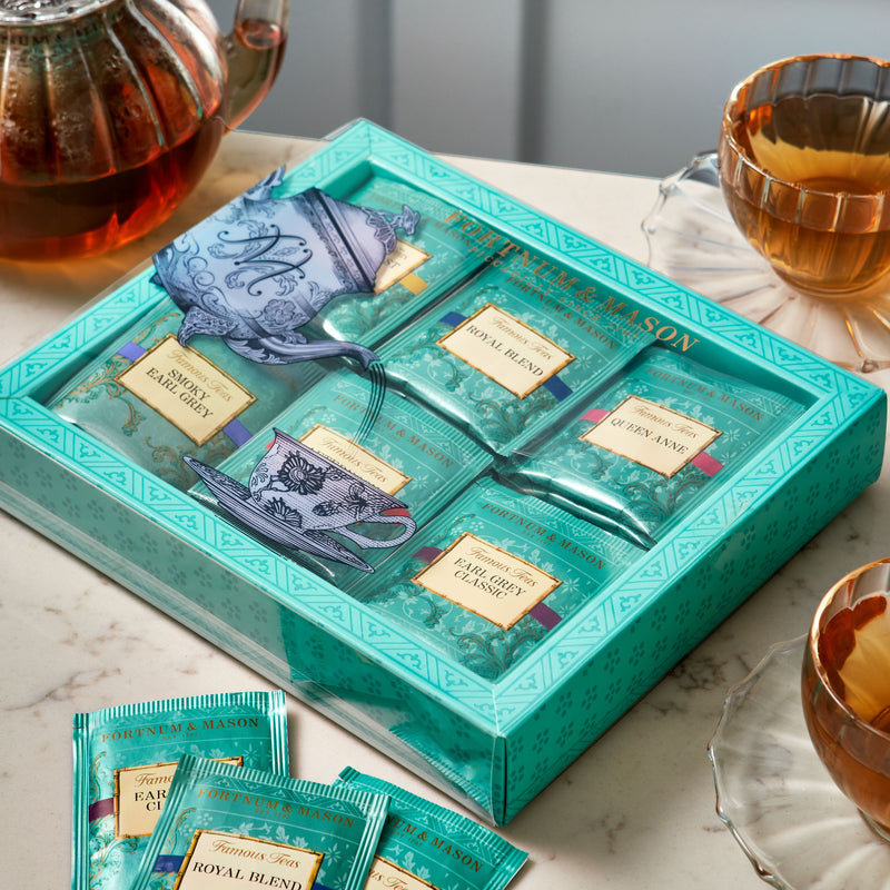 Fortnum's Famous Tea Selection 60 tea bags 120g, imported from the UK