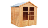Shire Oatland Overlap Sommerhaus 6x6 Gartenhaus aus Holz