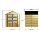 Shire Oatland Overlap Summerhouse 6x6 (British brand)