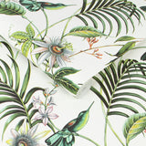 Superfresco Adilah White Wallpaper 52cm x 10m roll (British brand)