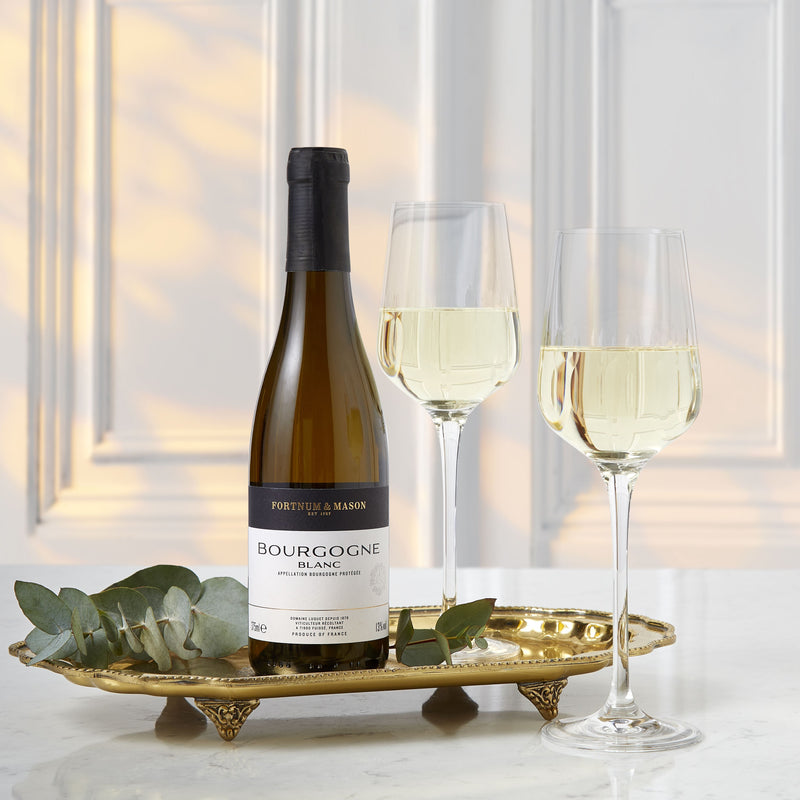 Fortnum's Bourgogne Blanc Domaine Luquet half bottle 37.5cl - British product