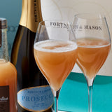 Fortnum's Bellini cocktail kit with Prosecco and Peach Nectar - UK version