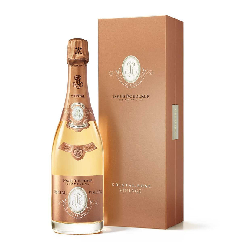 Louis Roederer Cristal Rosé 2014 champagne 75cl - British product