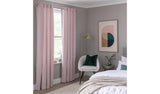 Argos Habitat Blush Pink Eyelet Dimout Curtains 229x229cm- Buy online at McGrocer