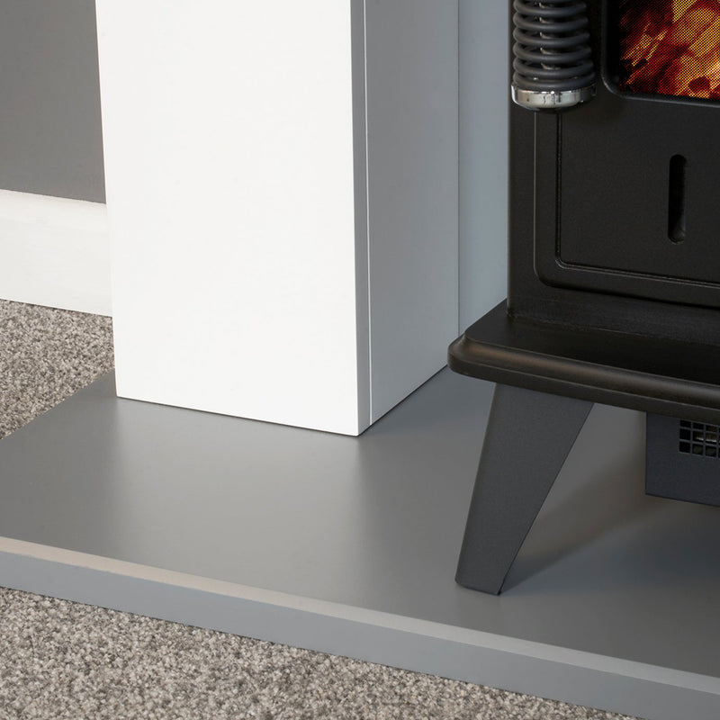 Adam Huxley white and grey electric stove suite - British product