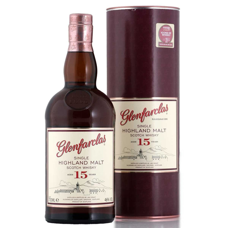 Glenfarclas 15-Year-Old Scotch whisky 70cl (British brand)