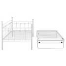 Argos Home Abigail daybed with trundle and two mattresses in white - British product