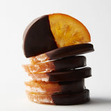 Chocolate-dipped orange slices with dark chocolate, 140g - British product