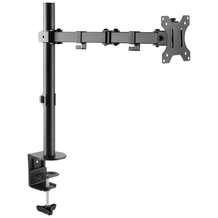 ProperAV swing arm monitor mount black 34 inch - British product
