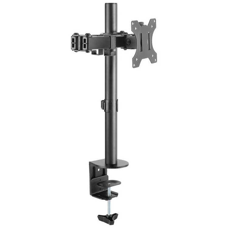 ProperAV swing arm monitor mount black 34 inch - British product