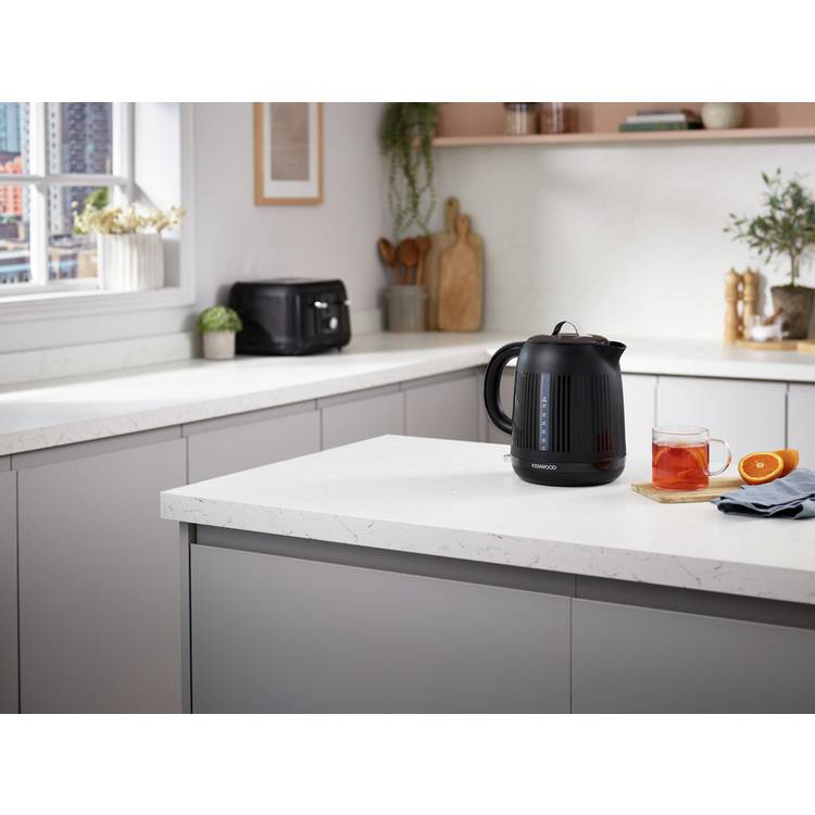 Kenwood Dawn Kettle black 1.7L, imported from the UK