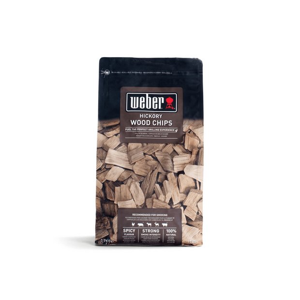 Weber hickory wood chips 0.7kg, UK version