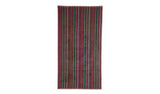 Habitat multicoloured skinny bright stripe bath towel 70x130cm, UK version