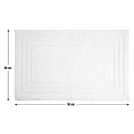 Habitat Cotton Deep Pile Tufted Bath Mat - White