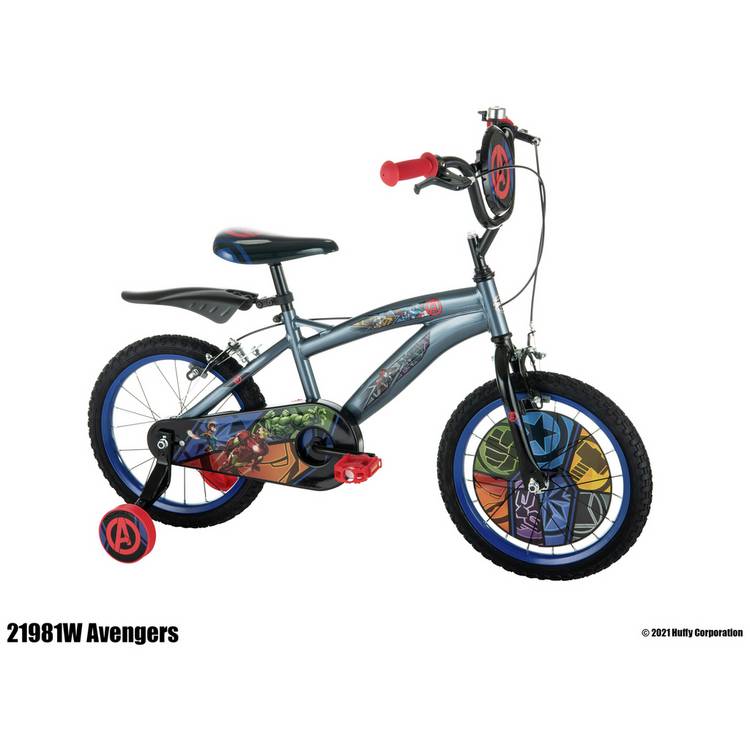 Huffy Marvel Avengers 16 inch kids bike (British brand)