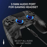 Gioteck VX4+ Dark Camo wireless RGB controller, UK version