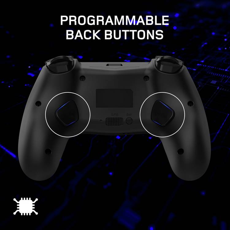 Gioteck VX4+ Dark Camo wireless RGB controller, UK version