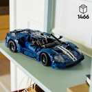 LEGO 2022 Ford GT car model building kit 1466 pieces, UK version