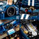 LEGO 2022 Ford GT car model building kit 1466 pieces, UK version