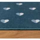 Argos Home hearts grey doormat 57x40cm - British product