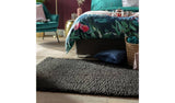 Argos Habitat Cosy Black Shaggy Rug 200x290cm- Buy online at McGrocer