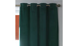 Argos Habitat Emerald Velvet Eyelet Curtains 117x183cm- Buy online at McGrocer