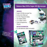 Science Mad Super HD microscope with smartphone adapter (British brand)