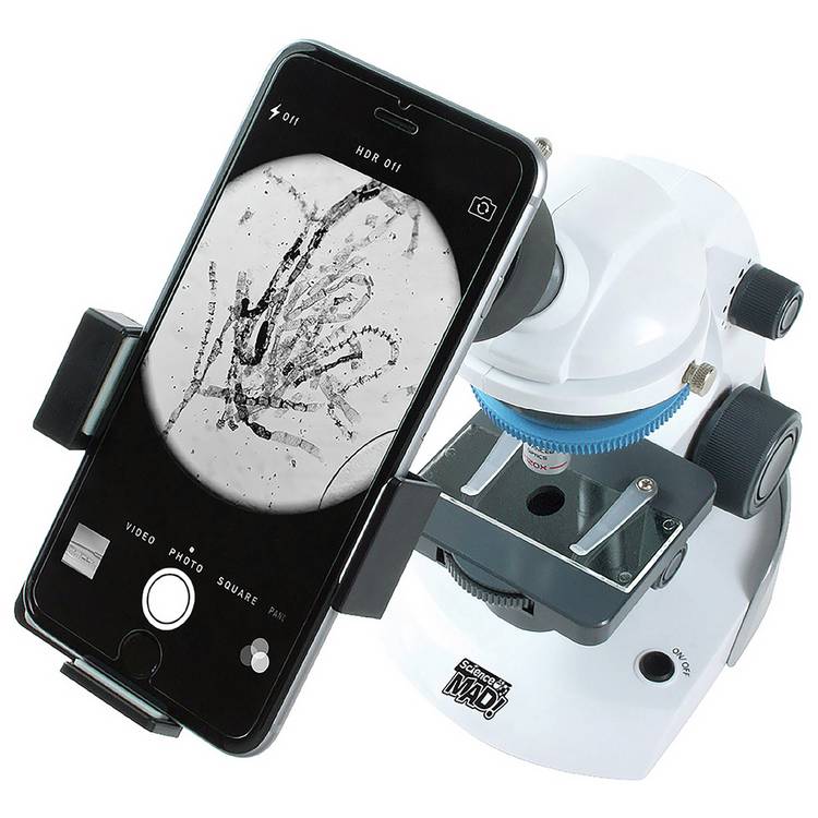 Science Mad Super HD microscope with smartphone adapter (British brand)