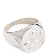Harrods Bleue Burnham Oval Chloroplast Impression Signet Ring- Buy online at McGrocer