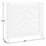 Habitat white radiator cover 81.5cm x 85cm x 21cm, UK version