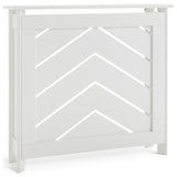 Habitat white radiator cover 81.5cm x 85cm x 21cm, UK version