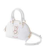 Harrods Miki House Leather Chieco Saku Top-Handle Bag 14cm x 24cm x 9cm- Buy online at McGrocer