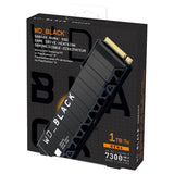 WD_BLACK SN850X NVMe SSD 1TB heatsink, imported from the UK